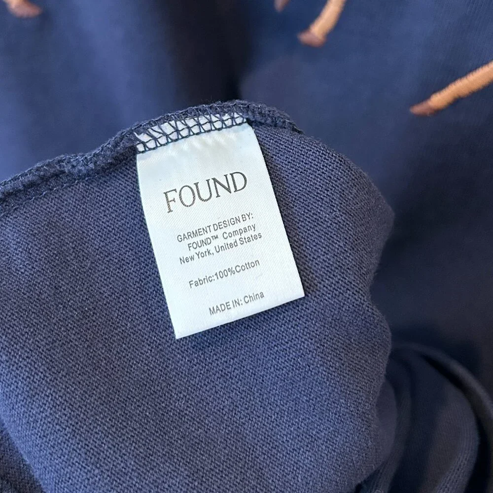Found Horse Equine Tee in Vintage Navy, Size XS - Picture 12 of 13